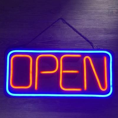 China Shops Bar Wall Decor Flex Neon Sign Open Elephant Lighted Neon Sign For Business for sale