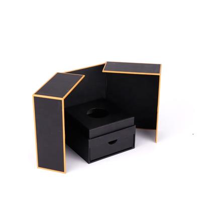 China Handmade Luxury Custom Logo Perfume Jewelry Packaging Box With Drawer for sale