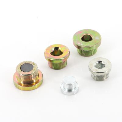 China Internal Drive Round Screw Plugs With Collar Thread Cylindrical Screw Plug for sale