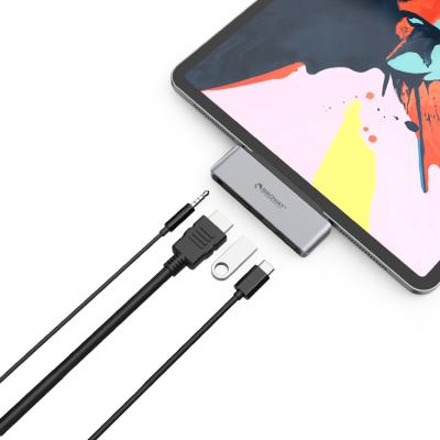 China Multiple USB C Hub Pulwtop 4 Ports USB 3.0 Desktop Charger Mobile Phone Hub & Electric Type for sale