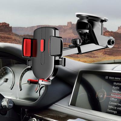 China Wholesale Portable Adjustable Chuck Car Phone Holder Mobile Phone Car Strong Holder for sale