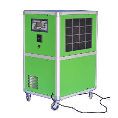 China Hotel 138 Liters Commercial Industrial Movable Dehumidifier for sale