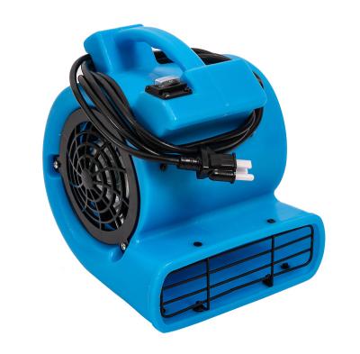 China Blower 1/12hp 300CFM Mini Carpet Dryer Floor Fan Air Motor Carpet Dryer Fan for sale