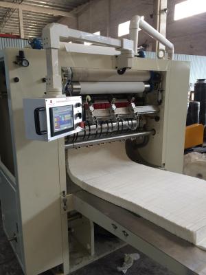 China High Capacity Tissue Paper Production Machine , Hand Towel Folding Machine N Folded for sale