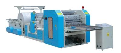 China 4 Lanes 1/8 Folded Napkin Tissue Paper Folding Machine Root Vacuum Pump for sale