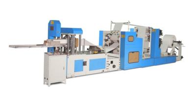 China Lamination Paper Napkin Making Machine Folding Machine 0-2 Colors Printing for sale