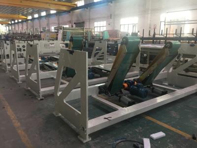 China Adjsutable Slitting Width Toilet Tissue Machine With Air Shaft Slitter Rewinding , Servo Motor for sale