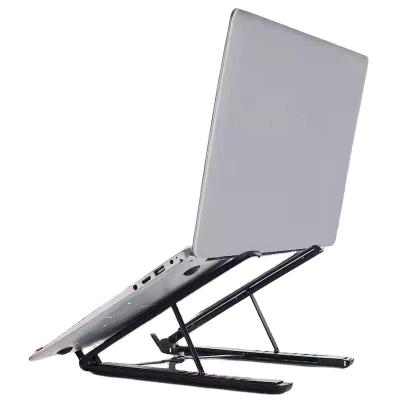 China Newest Quality ABS+Aluminum Plastic Universal Foldable Tablet Stand For iPad Laptop Stand Holder for sale