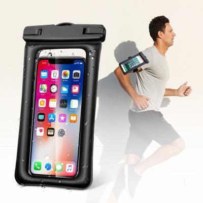 China Universal Mobile Waterproof Bag Dry Bag Arm Band Cell Phone Swimming Waterproof Bags for sale