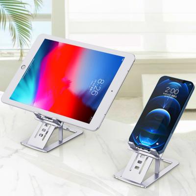 China Super-thin alloy cell phone holder cell phone holder stand size quality cell phone and tablet stand suit for Tablet for sale