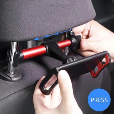 China 360 Degree Adjustable Rotating Universal Adjustable Phone Holder For Car Headrest for sale