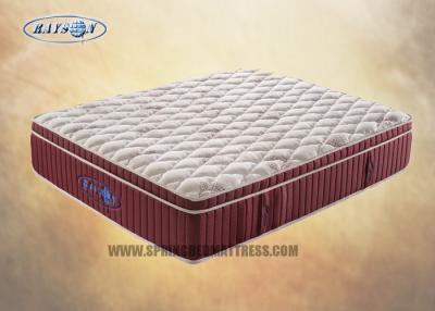 Chine Matelas supérieur de coutil mou d'euro de boîte de mousse de mémoire de gel de latex pour le sommeil Heathy à vendre