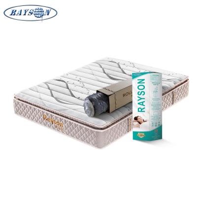 China Colchón del muelle en espiral del bolsillo del top de Rayson Hybrid Memory Foam Pillow en venta