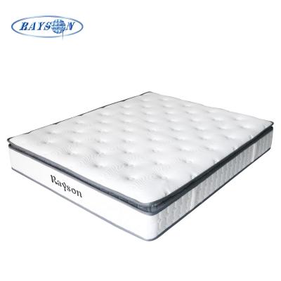 China 9 Inch Mattress Height Bonnell Spring Mattress Pillow Top for sale