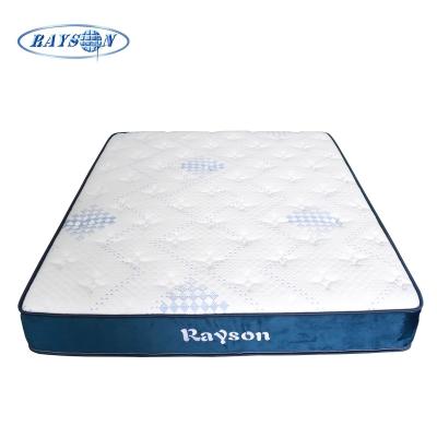 China Comfortable Soft Bonnell Spring Mattress Foam Filling Polyester Fabric for sale