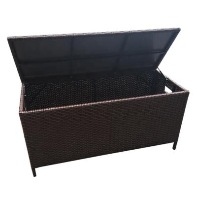 China Grocery Organizer Outdoor Deluxe Patio Garden Furniture Cushion Wicker Deck Storage Box for sale