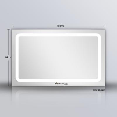 China CM10060002 300W IP44 Heating Graphene Material Electric Infrared Illuminated Led Smart Mirrors for sale