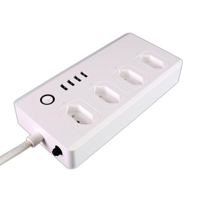 China Smart USB Extension Socket Everywhere Surge Protection Smart Power Strips for sale