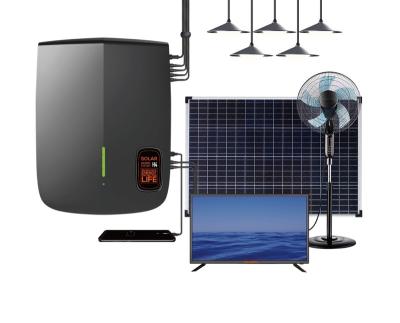 China H4-300 2kw solar system of domestic solar system prices for home for sale