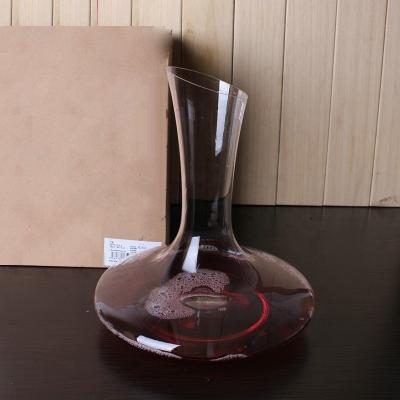 China Sustainable Hot Selling Luxurious Lead Free Crystal Glass Wine Decanter for sale