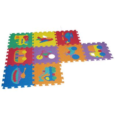 China Eco-Friendly Animal Kids Alphabet Educational Number Puzzle Eva Mat for sale