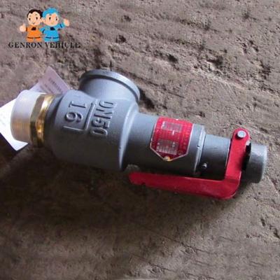 China Spare Parts Brass Bronze Stainless Steel Safety Valve use for Fly Ash Cement bulk Trailer for sale