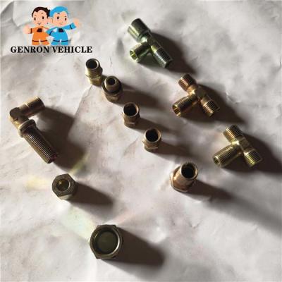 China Pneumatic Accessories male barb brass nickel plated pipe fittings male pipe fittings for Nylon air hose for sale