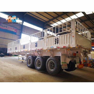 China 60 Tons Sideboard Semi Trailer for sale