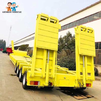 China Transport Roadroller 25 Ton JOST Heavy Duty Low Bed-Anhänger zu verkaufen