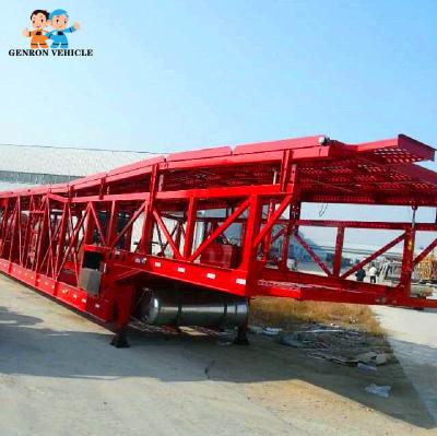 China 2 Floors  Semi Car Hauler Trailer for sale