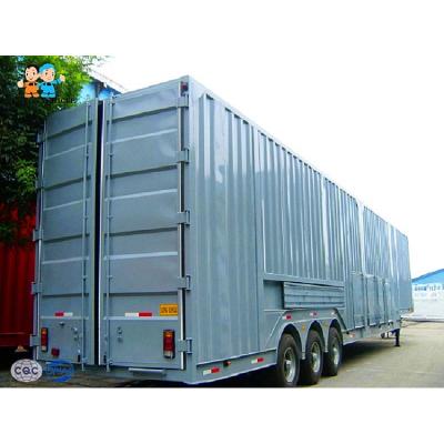 China Long Distance 24000mm Enclosed Semi Car Hauler Trailer for sale