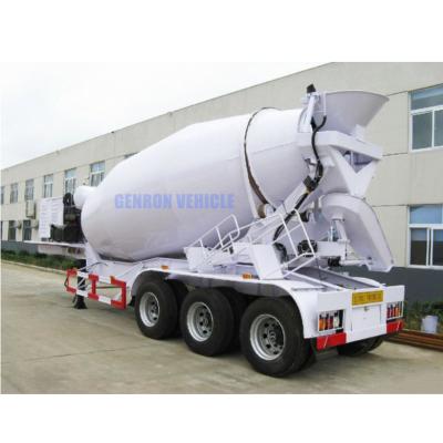 China 14m3 zette de de Aanhangwagen Semi Aanhangwagen van de bouwvrachtwagen Concrete Mixer op Te koop