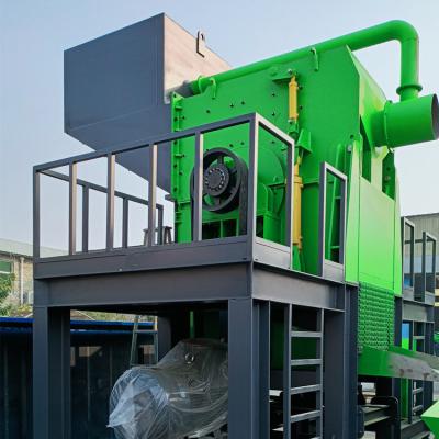 China Efficient And Durable Whole Chute Car Engine Motor Shredder Transmission Crusher for sale