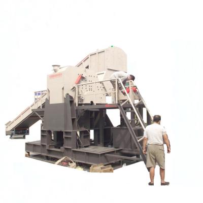 China Efficient and durable scrap body shredder car wheel crusher motor shredding machine for factory price for sale