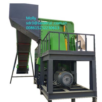 China Metal Recycling Machine Scrap Car Shell And Whole Car Shredder Engine With Transmission Hammer Mill Shredder E-waste Recycling Machine Waste Metal Crusher for sale