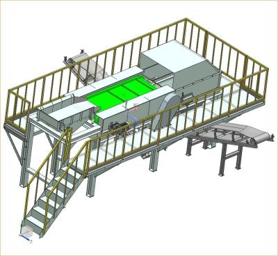 China MSW Factory Nonferrous Metal Eddy Current Separator For Reuse for sale