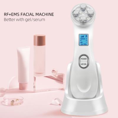 China Facial Wrinkle Remover EMS Phton Beauty Skin Tightening Machine Face Skin Rejuvenation Device for sale