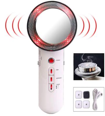 China EMS Infrared Microcurrent Weight Loss Massager S Shape 3 In 1 RF Body Slimming Ultrasonic Vacuum Cavitation Machine for sale