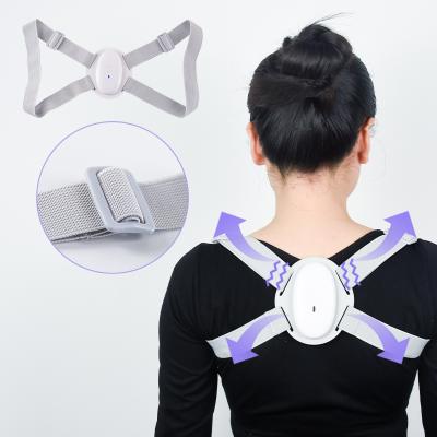 China Breathable Upper Smart Posture Corrector Instrument Smart Back Brace Adjuatable Posture Vibrates for sale