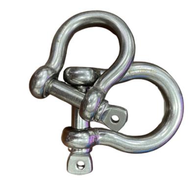 China Wholesale High Quality Eco-friendly Hardware Stainless Steel Style Bow European Rigging Shackle for sale