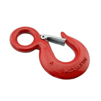 China Heavy Industry OEM Factory Hot Selling Custom Plated Industrial Grade Zinc Stainless Steel Rigging Hook for sale