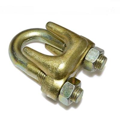 China Securing Adjustable Wire Rope G450 Heavy Duty Us Type Drop Forged Wire Rope Clip for sale