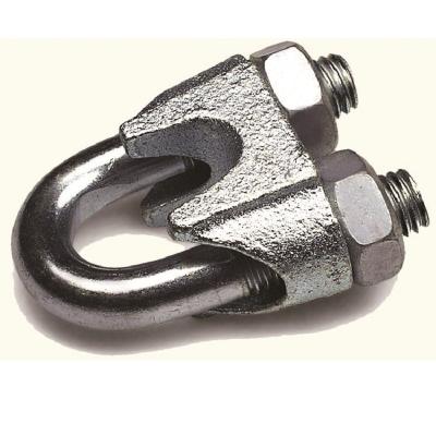 China Other Din 741 Malleable Wire Rope Clip Galvanized for sale