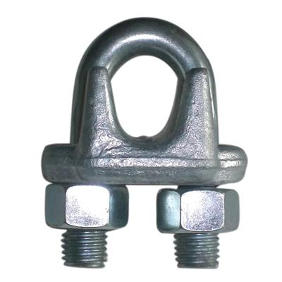 China Securing Wire Rope Hardware Products Galvanized Drop Forged Wire Rope Clip for sale