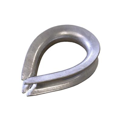 China Wire Rope China Supply Galvanized Bs464 To Type Heavy Duty Wire Rope Thimble Bs464 for sale