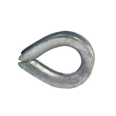 China Wire Rope Galvanized Bs464 To Type Heavy Duty Wire Rope Thimble for sale