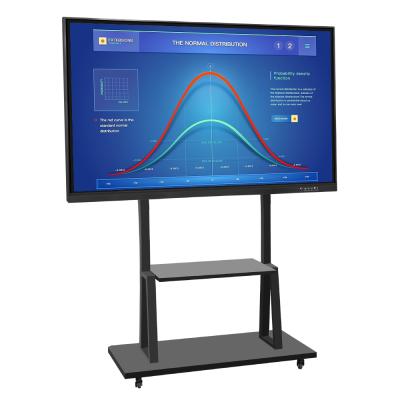 China OEM Whiteboard I5-4th Smart Infrared Display Touch Screens Indoor Dual LCD System Portable Interactive Whiteboard Kiosk for sale