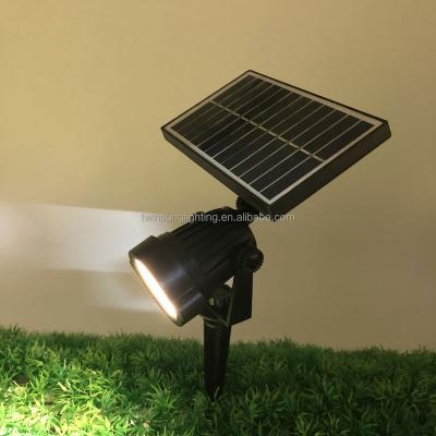 China Solar Outdoor Colorful LANDSCAPE Spike Light 12 LED Landscape Spike Spotlight Lights for sale