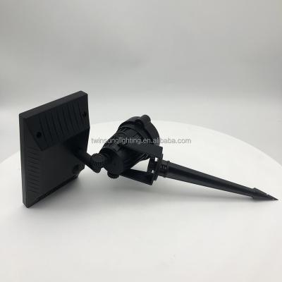 China LANDSCAPE Solar Spike Light RGB Outdoor Solar Garden Lighting With Grounded Spike Light for sale