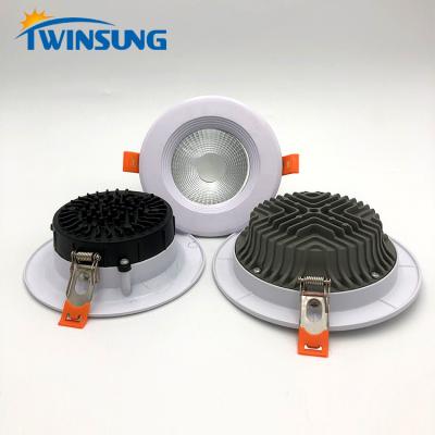 China Modern 4 Inch LED Downlight Dimmable Retrofit Kit Housing Recessed Light for sale